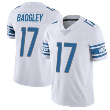 Michael Badgley Youth White Limited Vapor Untouchable Jersey