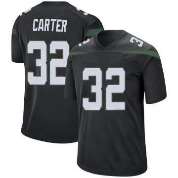 Michael Carter Youth Black Game Stealth Jersey