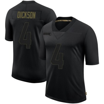Michael Dickson Men's Black Limited 2020 Salute To Service Jersey