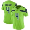 Michael Dickson Women's Green Limited Color Rush Neon Jersey