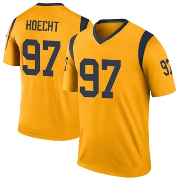 Michael Hoecht Youth Gold Legend Color Rush Jersey
