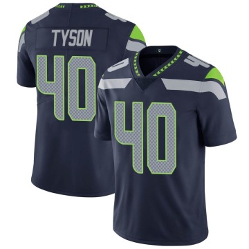 Michael Tyson Youth Navy Limited Team Color Vapor Untouchable Jersey