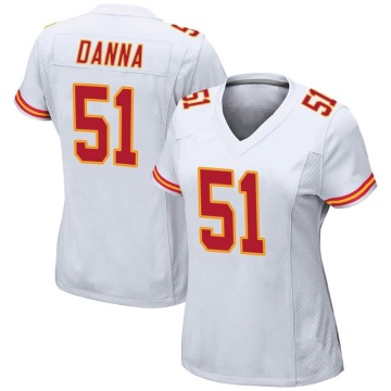 Mike Danna Women's White Game Jersey
