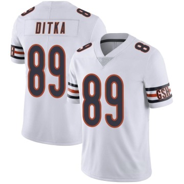Mike Ditka Youth White Limited Vapor Untouchable Jersey