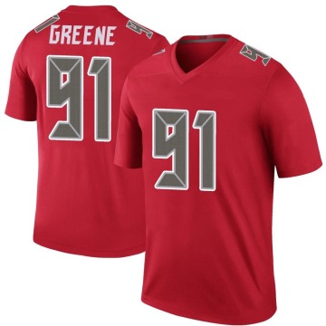 Mike Greene Youth Green Legend Color Rush Red Jersey