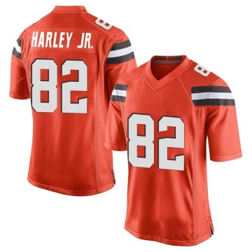 Mike Harley Jr. Men's Orange Game Alternate Jersey