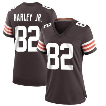 Mike Harley Jr. Women's Brown Game Team Color Jersey
