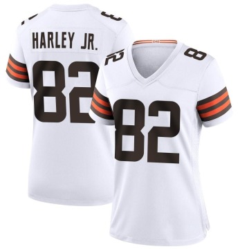 Mike Harley Jr. Women's White Game Jersey