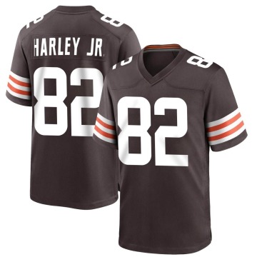 Mike Harley Jr. Youth Brown Game Team Color Jersey