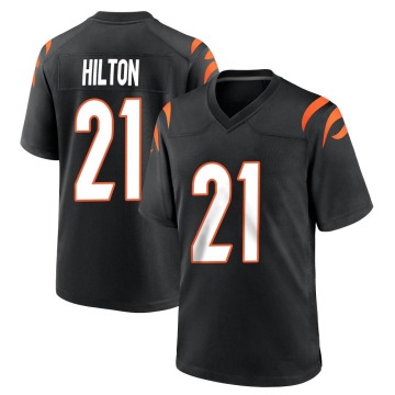 Mike Hilton Youth Black Game Team Color Jersey