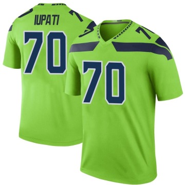 Mike Iupati Youth Green Legend Color Rush Neon Jersey