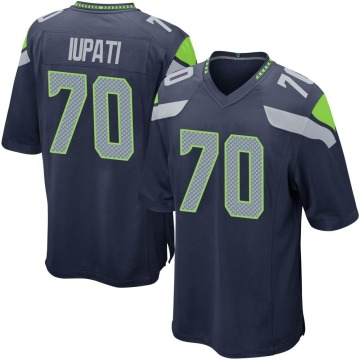 Mike Iupati Youth Navy Game Team Color Jersey