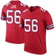 Mike Love Men's Red Legend Color Rush Jersey