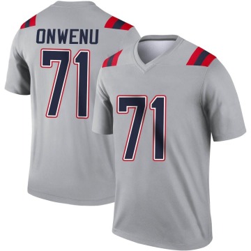 Mike Onwenu Youth Gray Legend Inverted Jersey