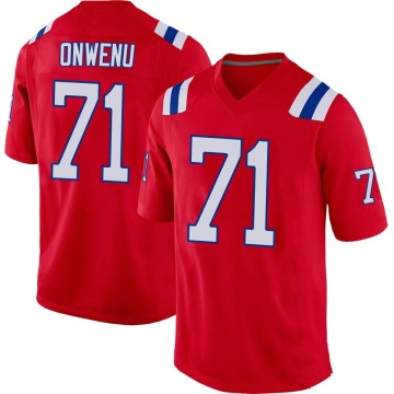 Mike Onwenu Youth Red Game Alternate Jersey
