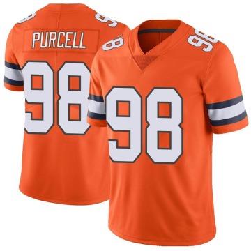 Mike Purcell Youth Orange Limited Color Rush Vapor Untouchable Jersey