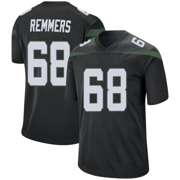 Mike Remmers Youth Black Game Stealth Jersey