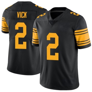 Mike Vick Men's Black Limited Color Rush Jersey