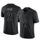 Mike Vick Youth Black Limited Reflective Jersey