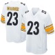 Mike Wagner Men's White Game Jersey