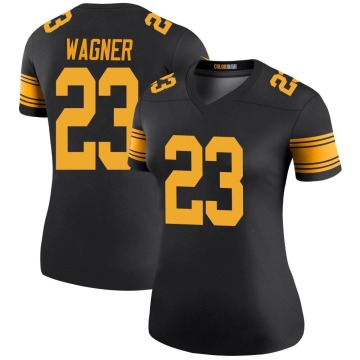 Mike Wagner Women's Black Legend Color Rush Jersey