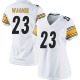 Mike Wagner Women's White Game Jersey