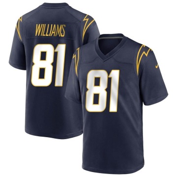 Mike Williams Men's Navy Game Team Color Jersey