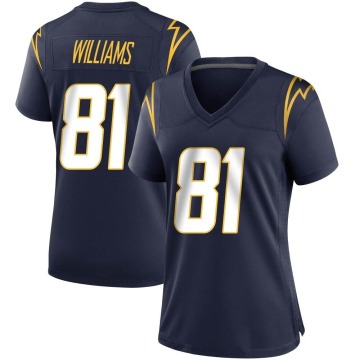Mike Williams Women's Navy Game Team Color Jersey