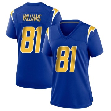 Mike Williams Women's Royal Game 2nd Alternate Jersey