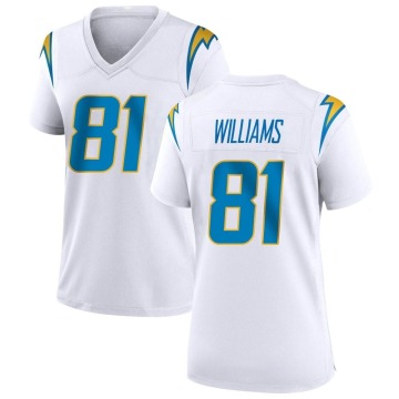 Mike Williams Women's White Game Jersey