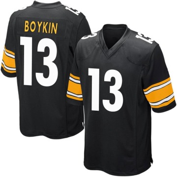 Miles Boykin Youth Black Game Team Color Jersey