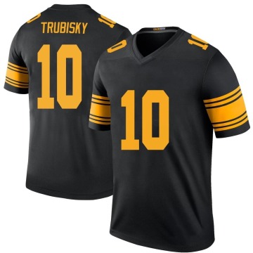 Mitch Trubisky Youth Black Legend Color Rush Jersey