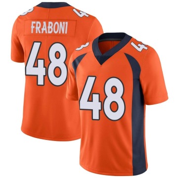 Mitchell Fraboni Men's Orange Limited Team Color Vapor Untouchable Jersey