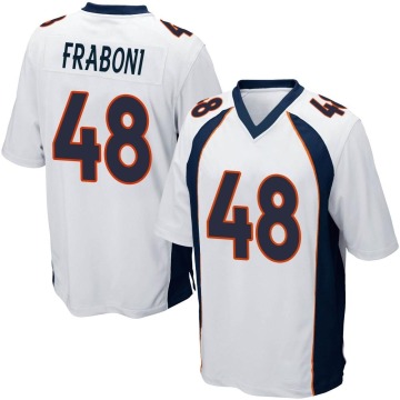 Mitchell Fraboni Youth White Game Jersey