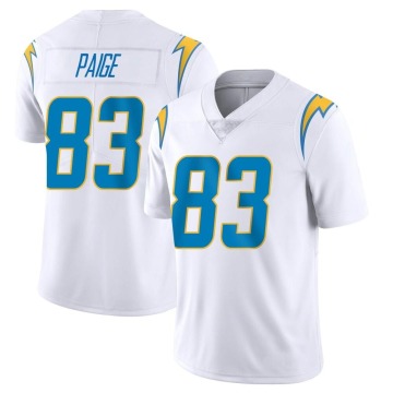 Mitchell Paige Youth White Limited Vapor Untouchable Jersey