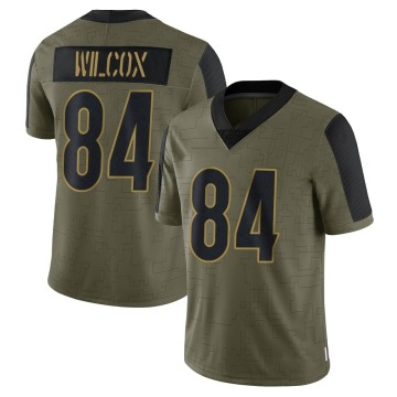 Mitchell Wilcox Men's Olive Limited 2021 Salute To Service Jersey