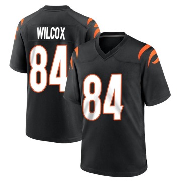 Mitchell Wilcox Youth Black Game Team Color Jersey