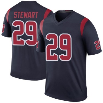 M.J. Stewart Youth Navy Legend Color Rush Jersey
