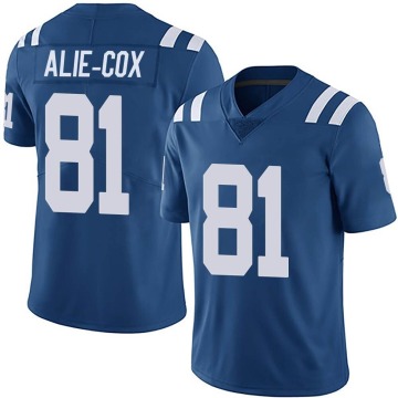 Mo Alie-Cox Youth Royal Limited Team Color Vapor Untouchable Jersey