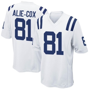 Mo Alie-Cox Youth White Game Jersey