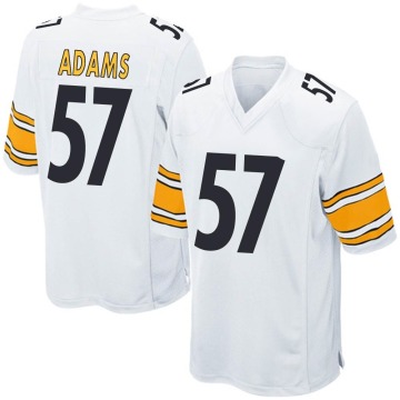 Montravius Adams Youth White Game Jersey