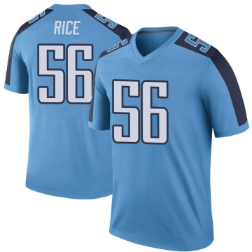 Monty Rice Youth Light Blue Legend Color Rush Jersey