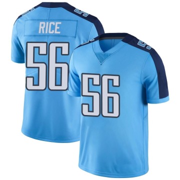 Monty Rice Youth Light Blue Limited Color Rush Jersey
