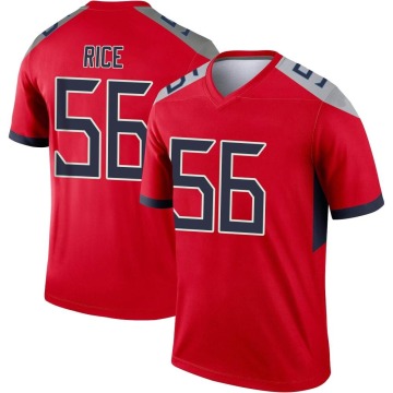 Monty Rice Youth Red Legend Inverted Jersey