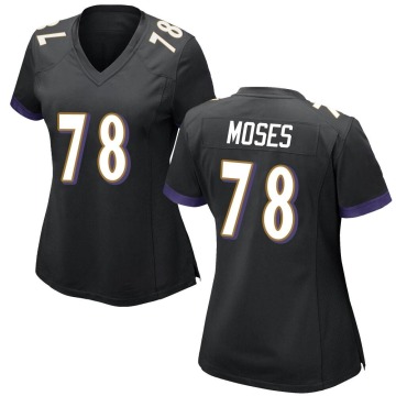 Morgan Moses Women's Black Game Jersey