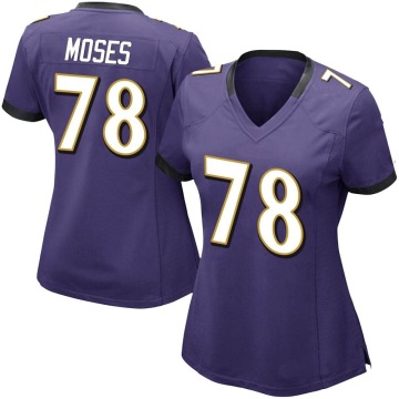 Morgan Moses Women's Purple Limited Team Color Vapor Untouchable Jersey
