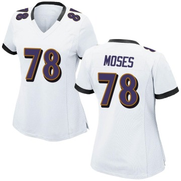 Morgan Moses Women's White Game Jersey