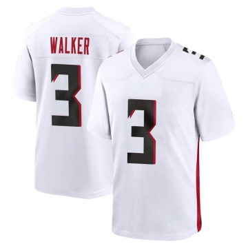 Mykal Walker Men's White Game Jersey
