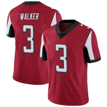 Mykal Walker Youth Red Limited Team Color Vapor Untouchable Jersey