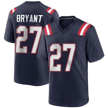 Myles Bryant Youth Navy Blue Game Team Color Jersey